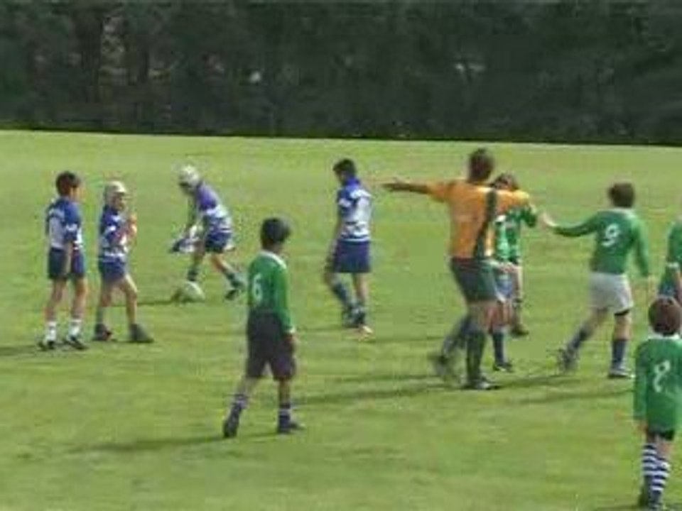Faute à - 5m en but -11ans