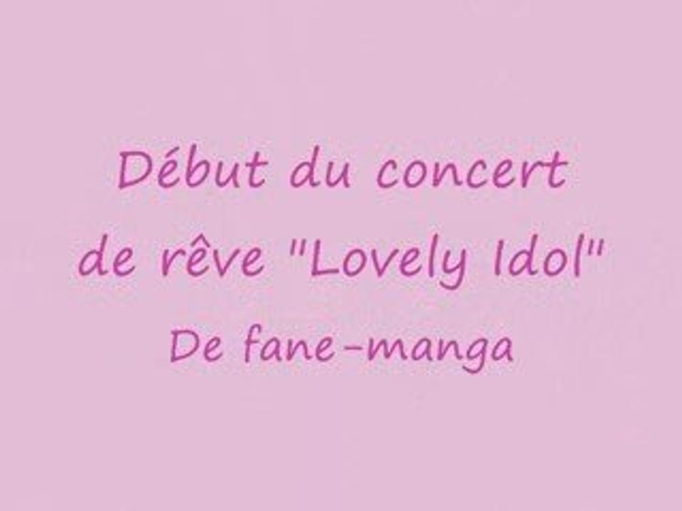 Concert Lovely Idol
