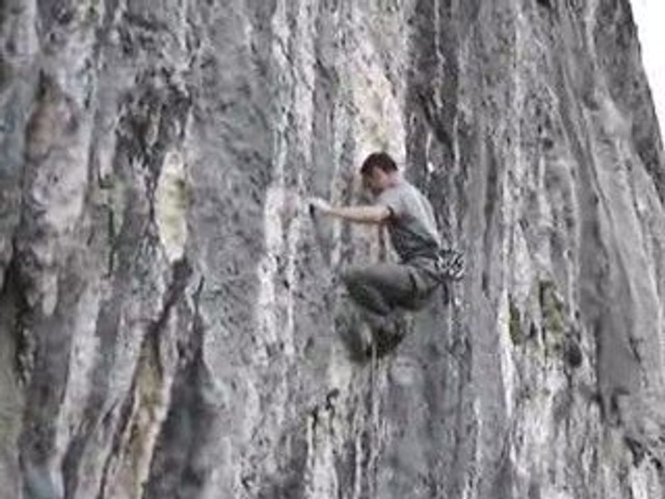 "Le voleur de pesanteur" 7c à saint léger du ventoux