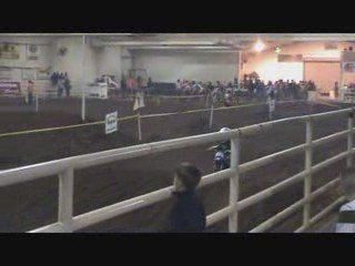 Ryan and Sadie's First Race- Arenacross Jan. 2009