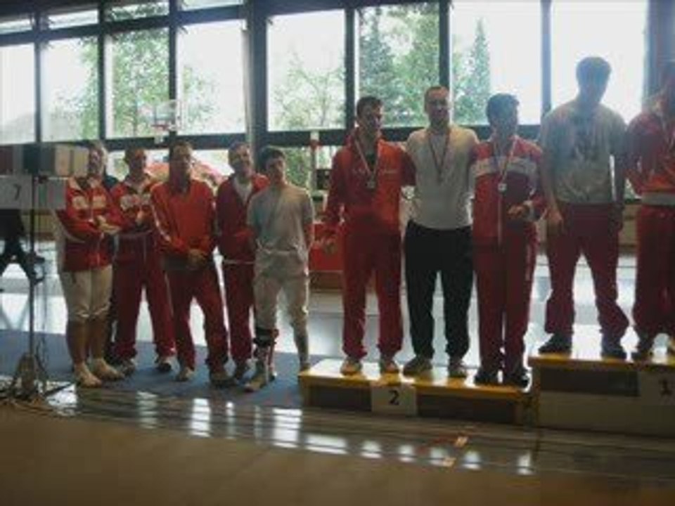 Championnat  Suisse par équipe fleuret senior 2009