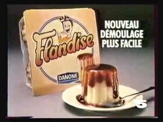 Pub Flandise Danone 1989