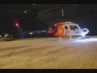 Feux de navigation sur le big Lama