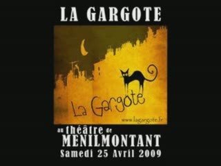 LA GARGOTE au théatre de Ménilmontant