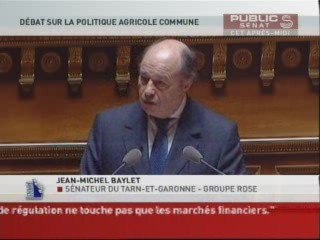 SEANCE,Débat sur la Politique Agricole Commune
