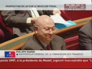 SEANCE,Proposition de loi pour supprimer le bouclier fiscal
