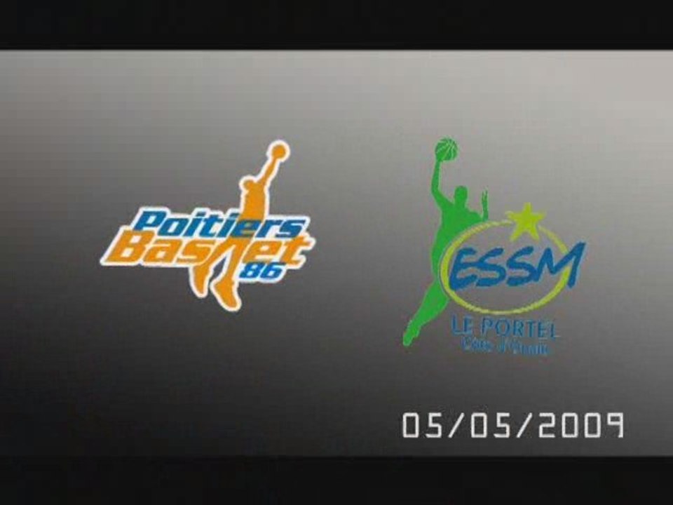 Basket, Pro B : Poitiers - Le Portel (2008-2009)