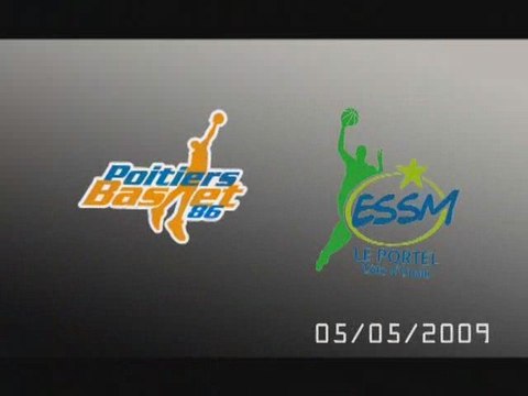 Basket, Pro B : Poitiers - Le Portel (2008-2009)