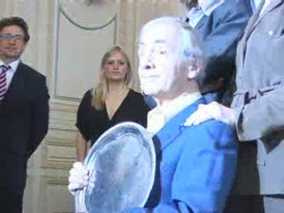 Fawlty Towers cast including John Cleese celebrate sit-com