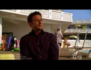 ROYAL PAINS, the new series. Meet Hank!
