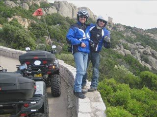 le tour de corse en quad  2008