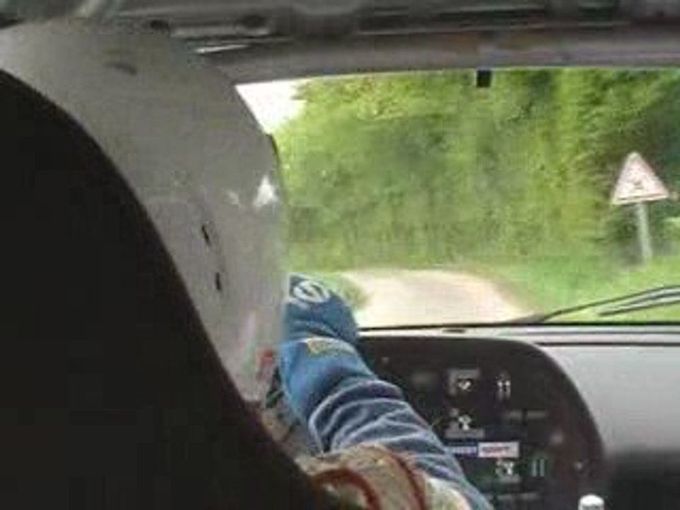 rallye du muguet surin ES4 2009