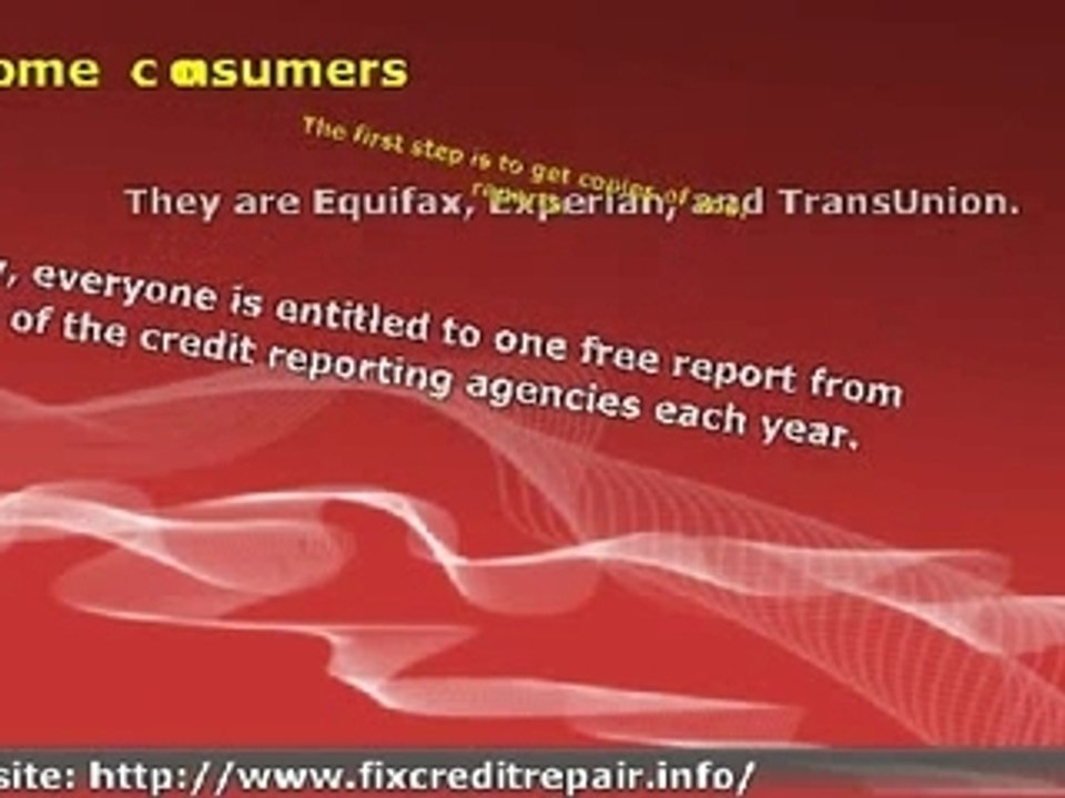 Quickly Fix Bad Credit? Here's Your First Steps!