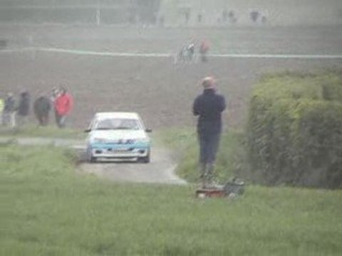 Rumas Geoffrey au rallye de la Lys 2009