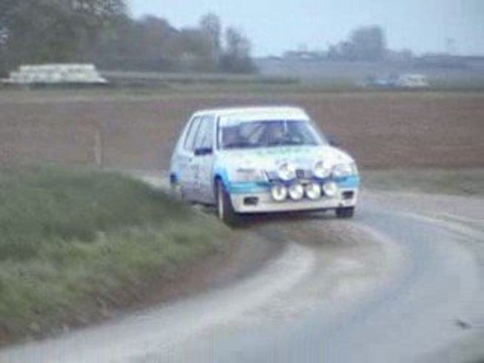 Rumas Geoffrey au rallye de la Lys 2009