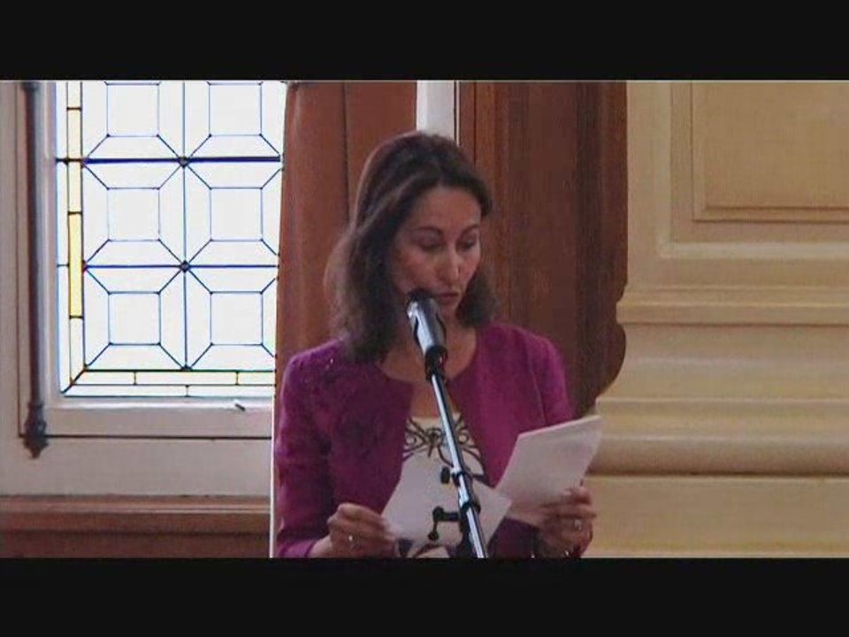 Ségolène Royal - mot d'accueil La fraternité en débat