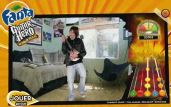 Fanta Guitar Hero Wolrd Tour Pi314159 Guitare 193149 poin...
