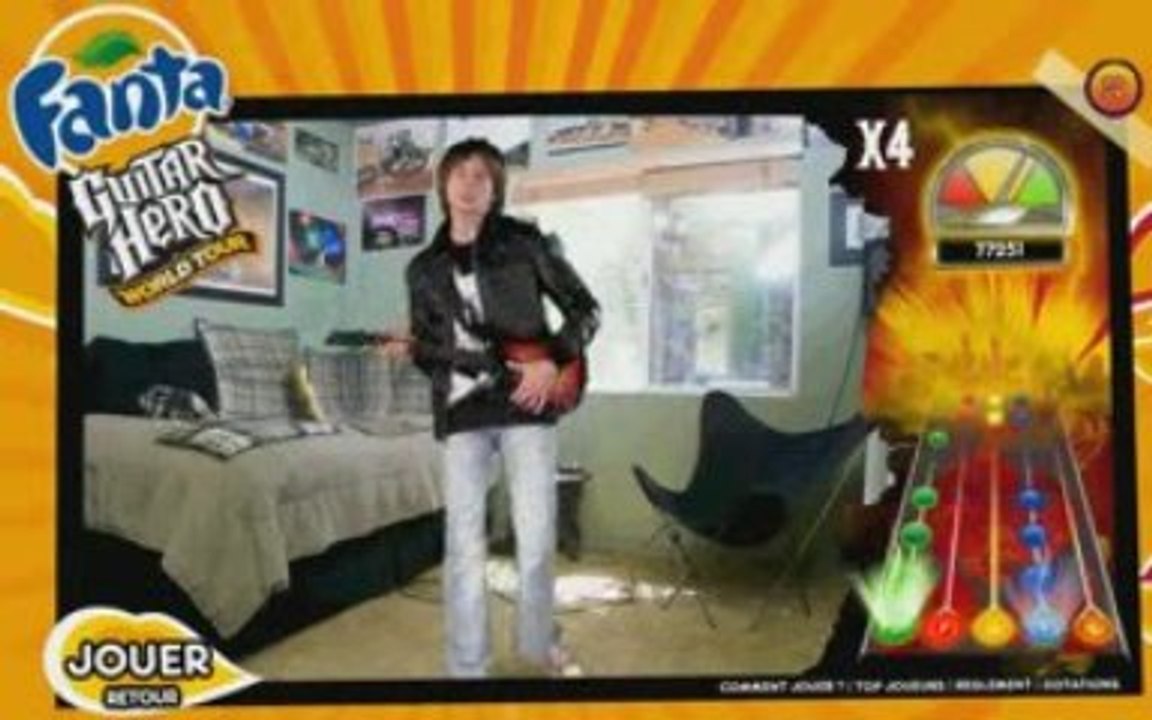 Fanta Guitar Hero Wolrd Tour Guitariste60 130689 points