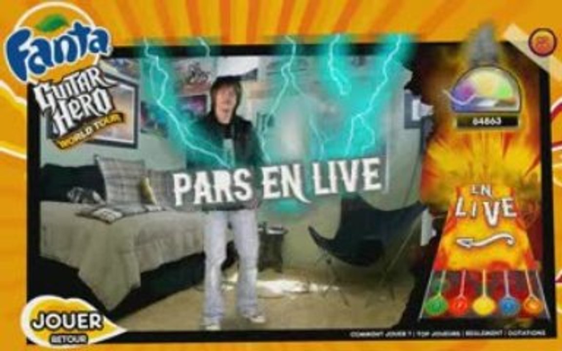 Fanta Guitar Hero Wolrd Tour MalbarV Guitare 150180 point...