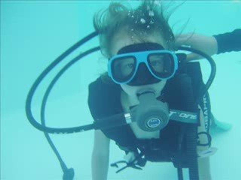 Baptême de Plongée au camping ELEOVIC 22 avril 2009