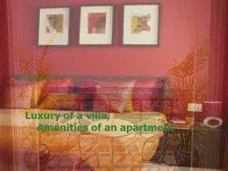 Villa apartment in Chennai, OMR. L&T Eden Park houses wit...
