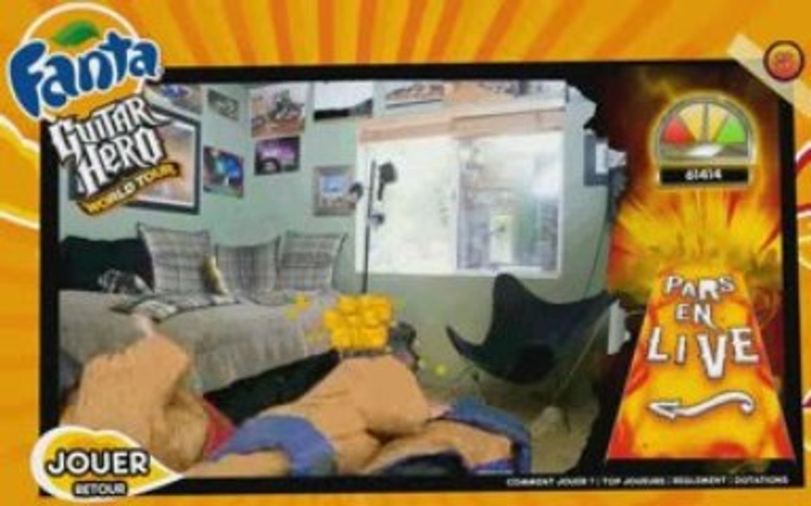 Fanta Guitar Hero Wolrd Tour Crotus Guitare 104526 points