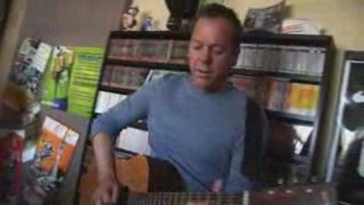 Kiefer Playing guitar, TY, DEB