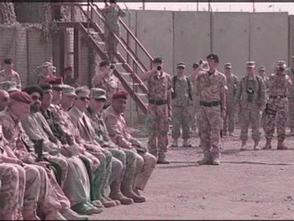Control of Iraq handed over from Britain to American forces
