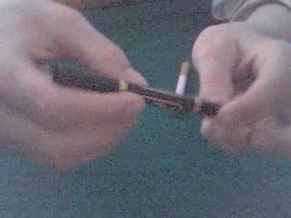 la cigarette qui rétrécie
