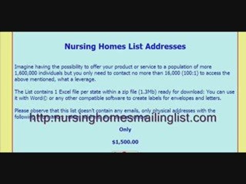 See Your Sales & Profits Soar Selling to Nursing Homes