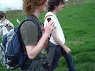 Damon Cocker and Jack Cox singing