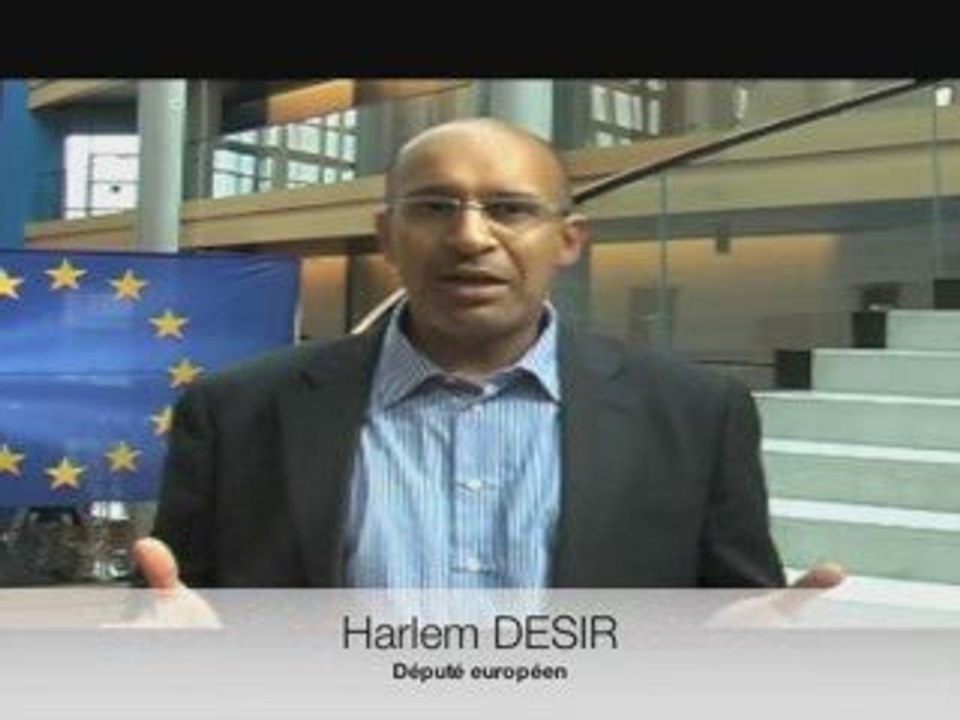 H.Désir présente la rubrique "Ce que j'attends de l'Europe"