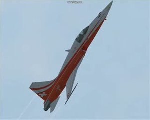 Acrobatie en Tiger F5