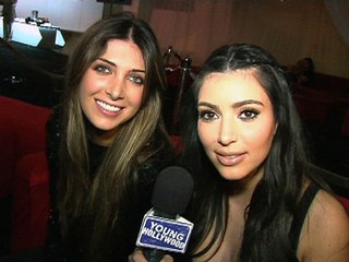 Kim Kardashian Parties at the Playboy Mansion