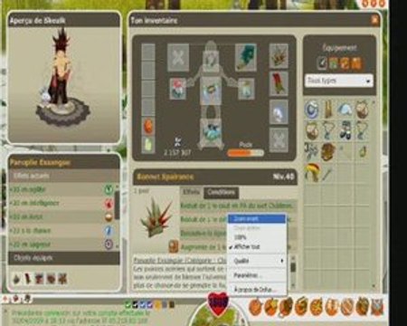 Dofus incarnam lvl 90 Skeulk Raval