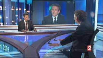 Bayrou - Abus de pouvoir - JT F2 - 290409