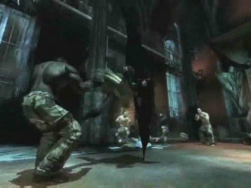 Batman Arkham Asylum combat trailer