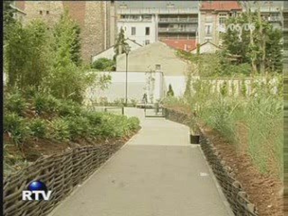Inauguration du jardin Coeur de ville - juin 2006
