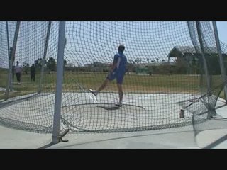 Athlé lancer disque Niklas Arrhenius 65m00 2009