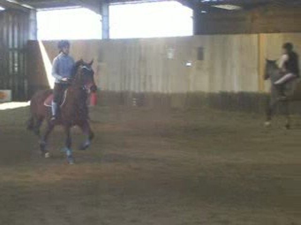 Mwa et kenzo en saut