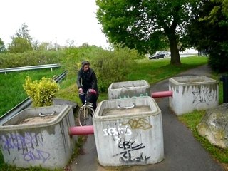 le labyrinthe pour vélo