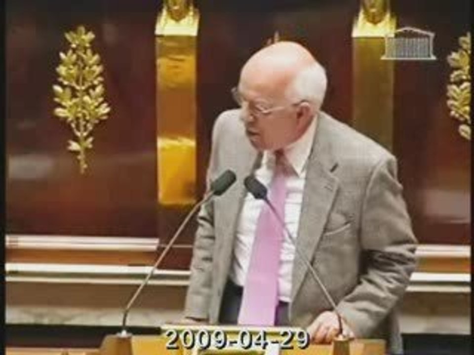 vs HADOPI Jean-Pierre Brard GDR 29-04-2009