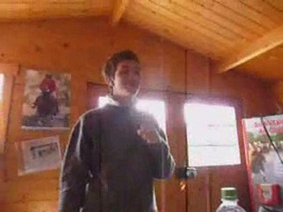 Fredou qui chante Hot'N Gun