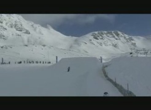 snowboard les Arcs