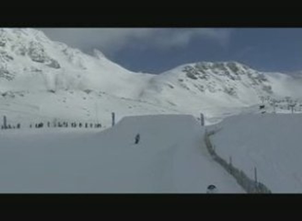 snowboard les Arcs