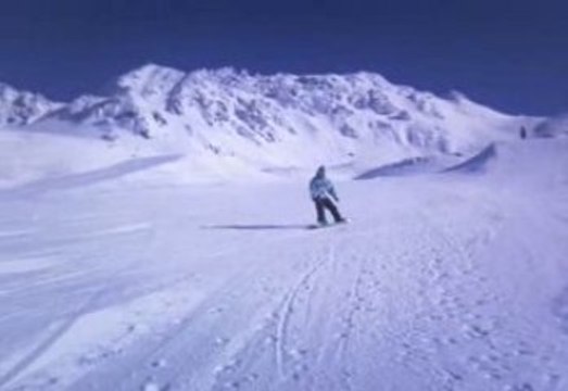 snowboard les Arcs