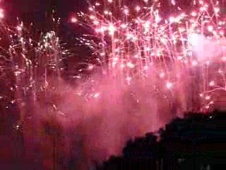 HK Fireworks Disneyland