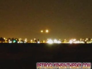 UFO LIGHTS AND SOME FLARES 04-28-2009 phoenix ariz Video