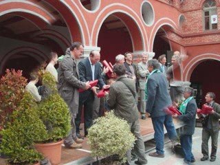 Saint Chamond  25 Avril 2009 inauguration expo ASSE