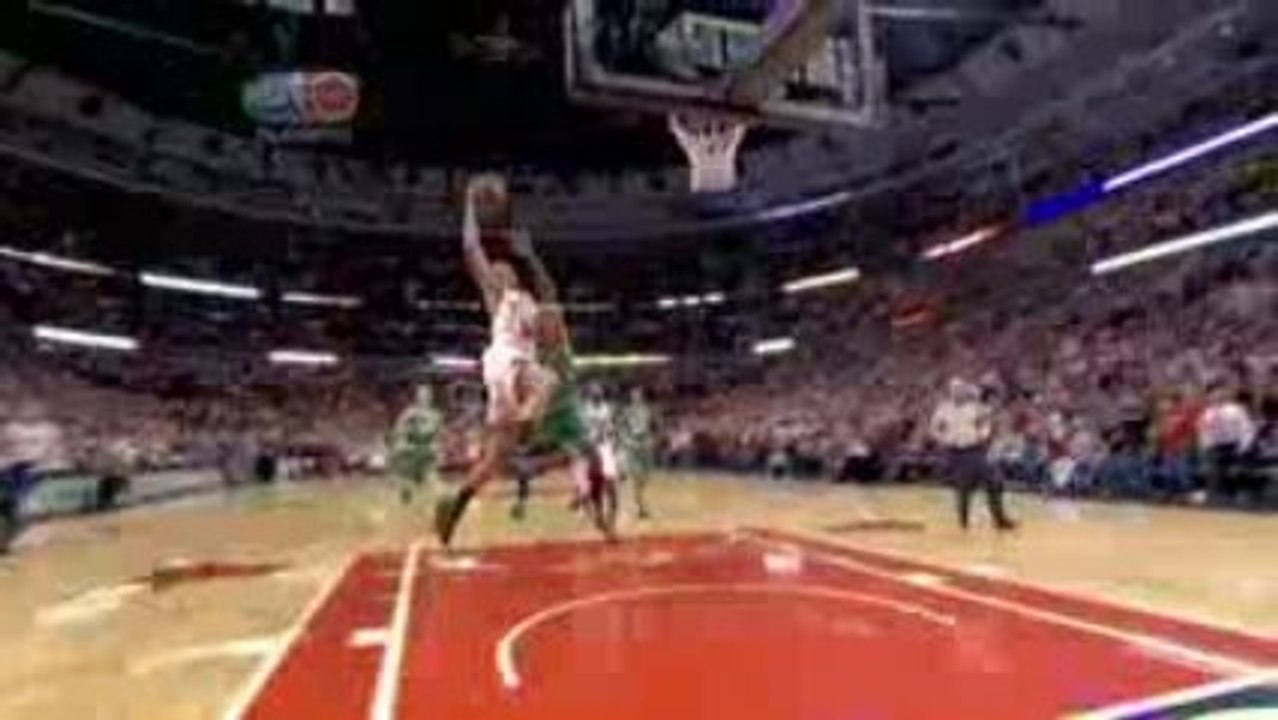 Joakim Noah Steal&Big Dunk Game 6 playoff Chicago Bulls 30 A